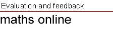 Evaluation and feedback - Table of contents
